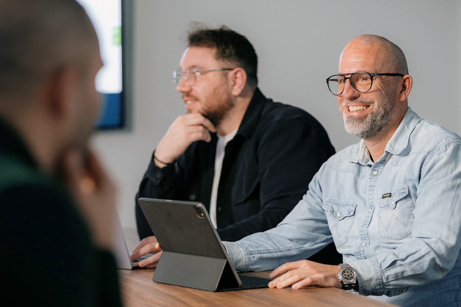 Semtrix-Team im Kundengespräch
