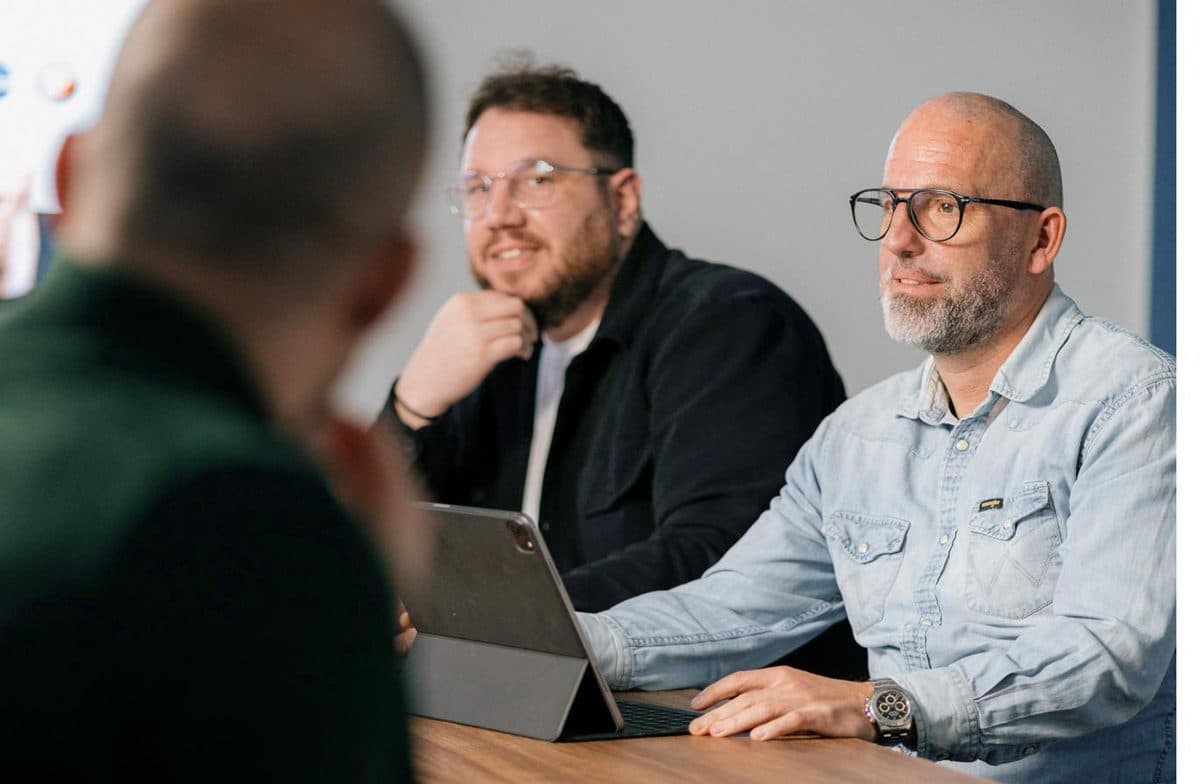 The Semtrix team working together