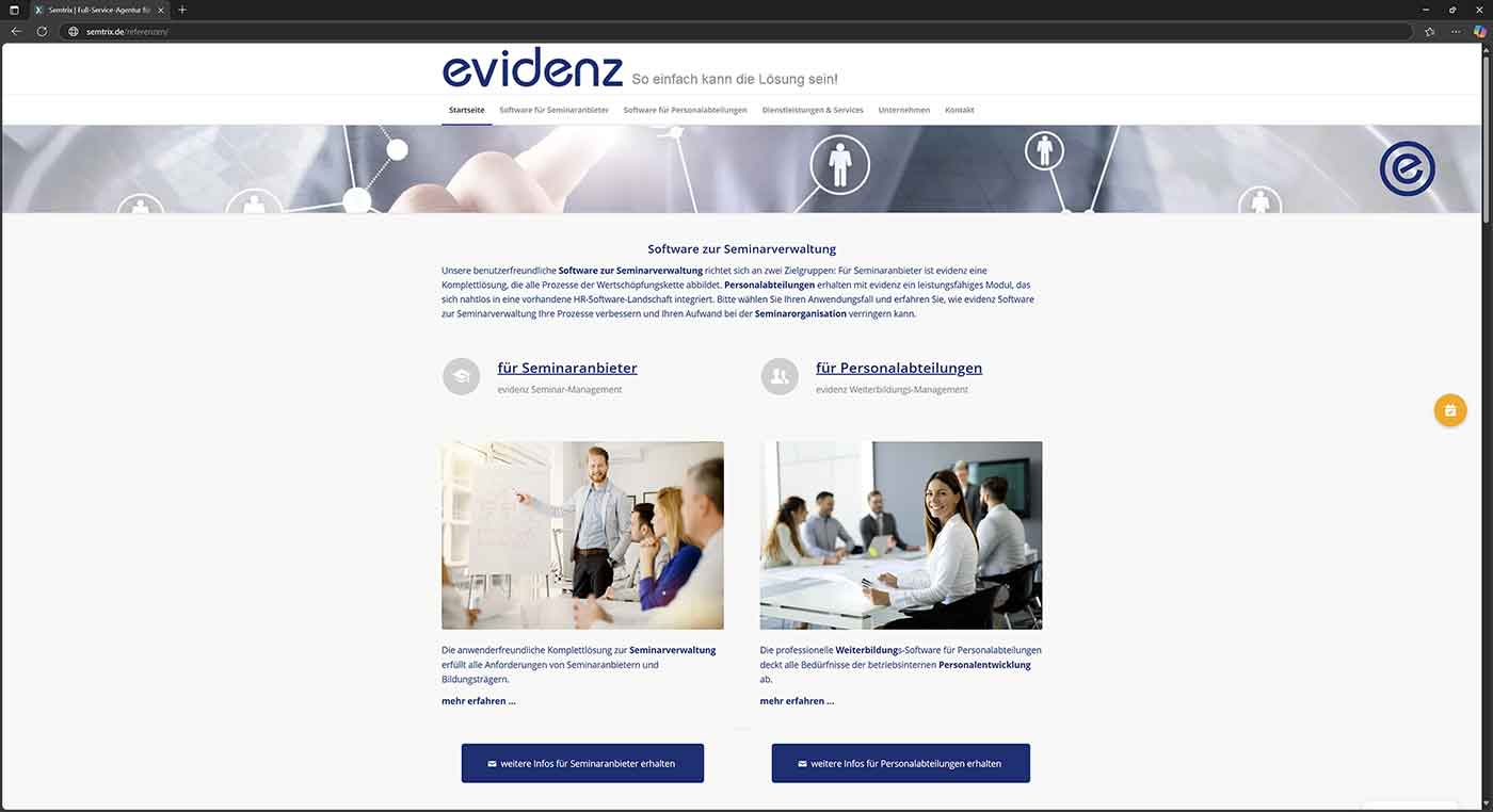 Referenzen evidenz.de